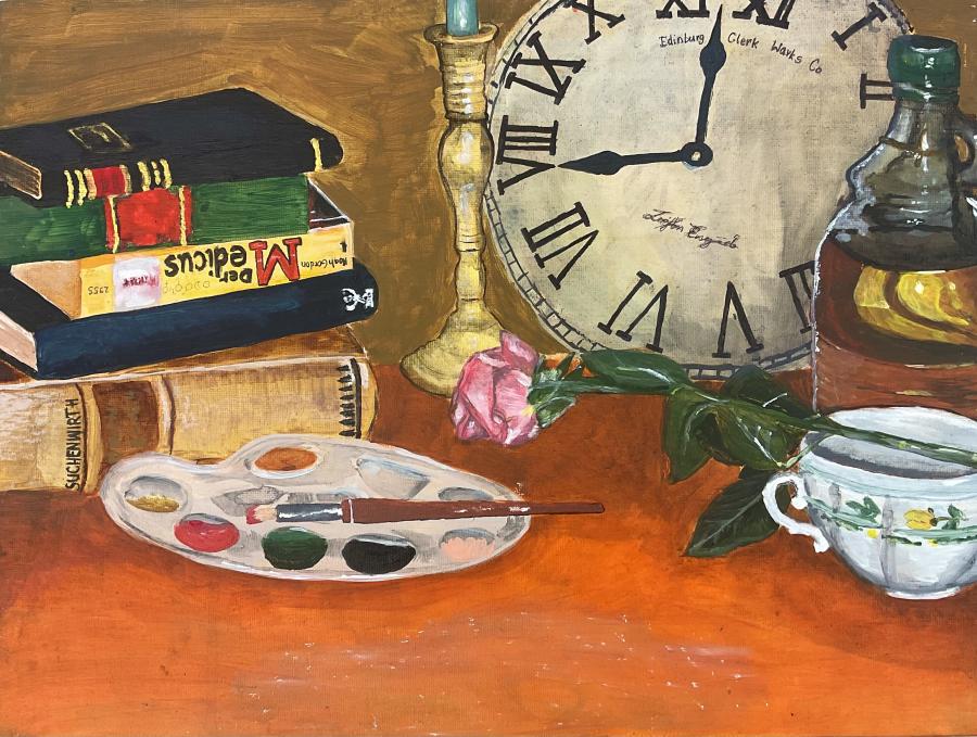 Kunstwerke aus der Oberstufe 
