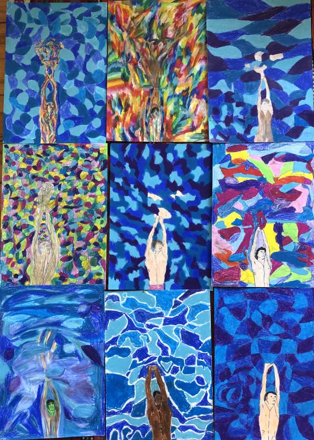 Kunstwerke aus Klasse 8