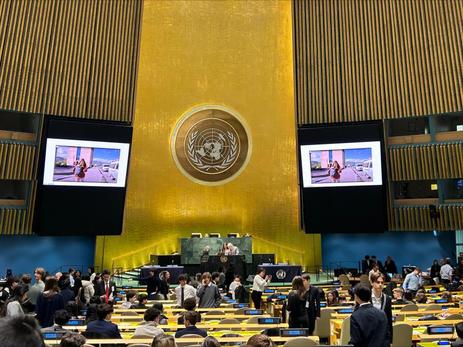 New York, Besuch der UNO Konferenz 